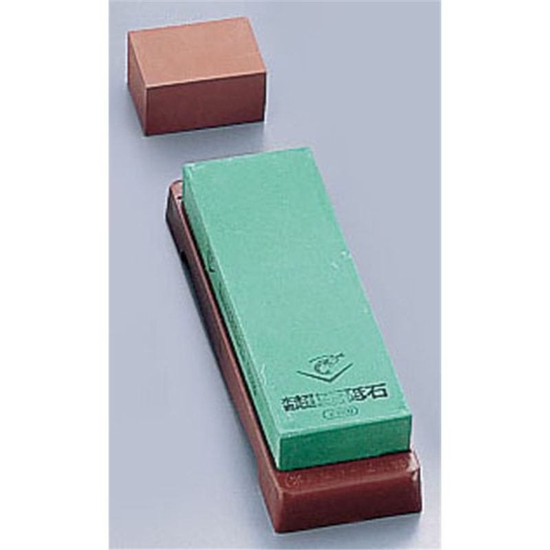 超セラミックス砥石 台付(修正用砥石付) #1000中仕上ライトグリーン 1箱(ご注文単位1箱)【直送品】