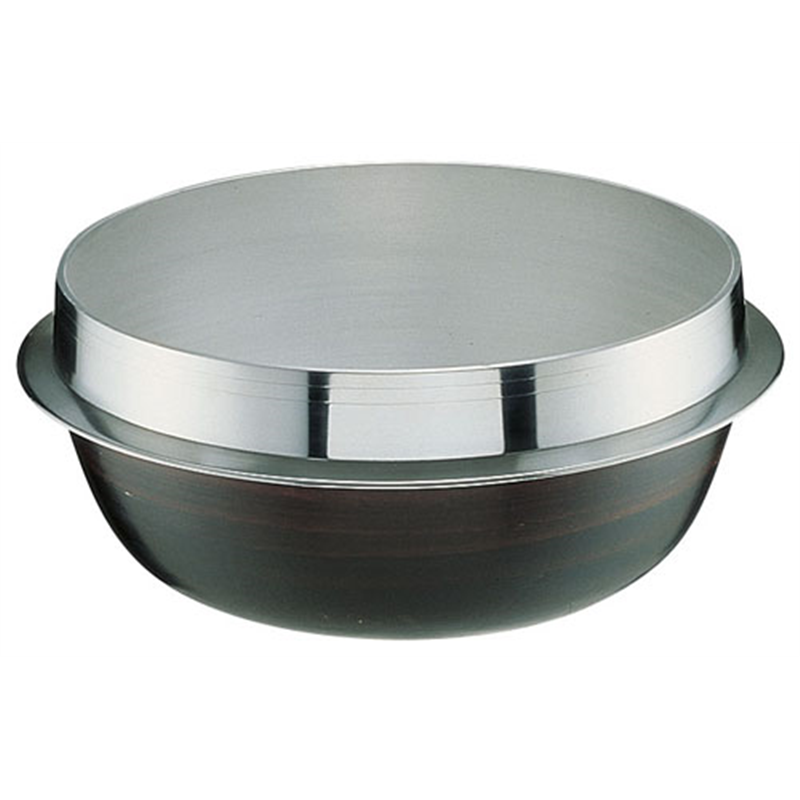 アルミイモノツバ付そば釜  1袋（ご注文単位1袋）【直送品】