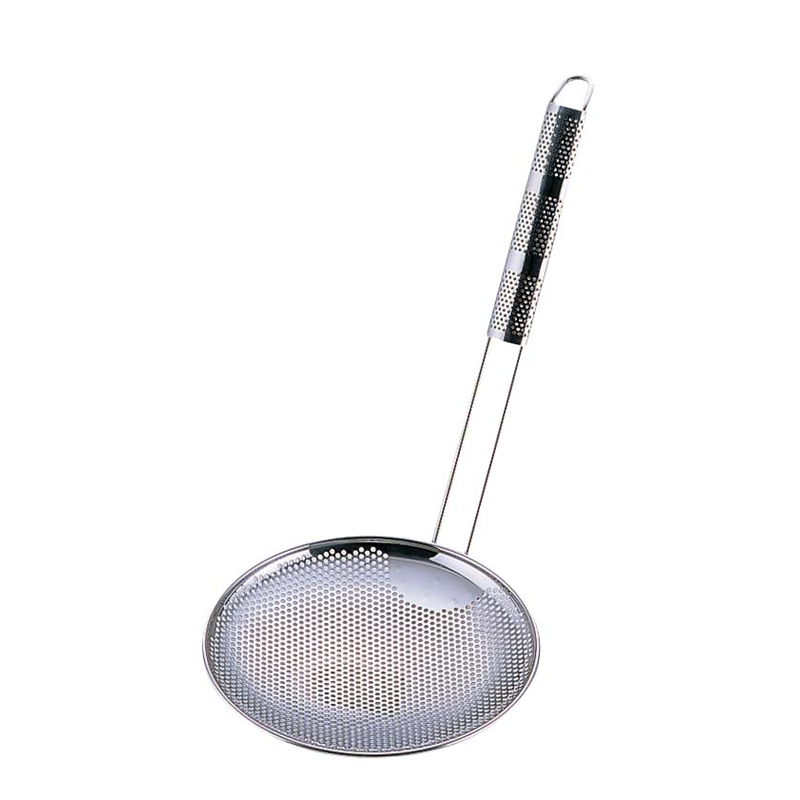 UK18-8パンチング　そば揚げ　タテ型 24cm 1袋（ご注文単位1袋）【直送品】