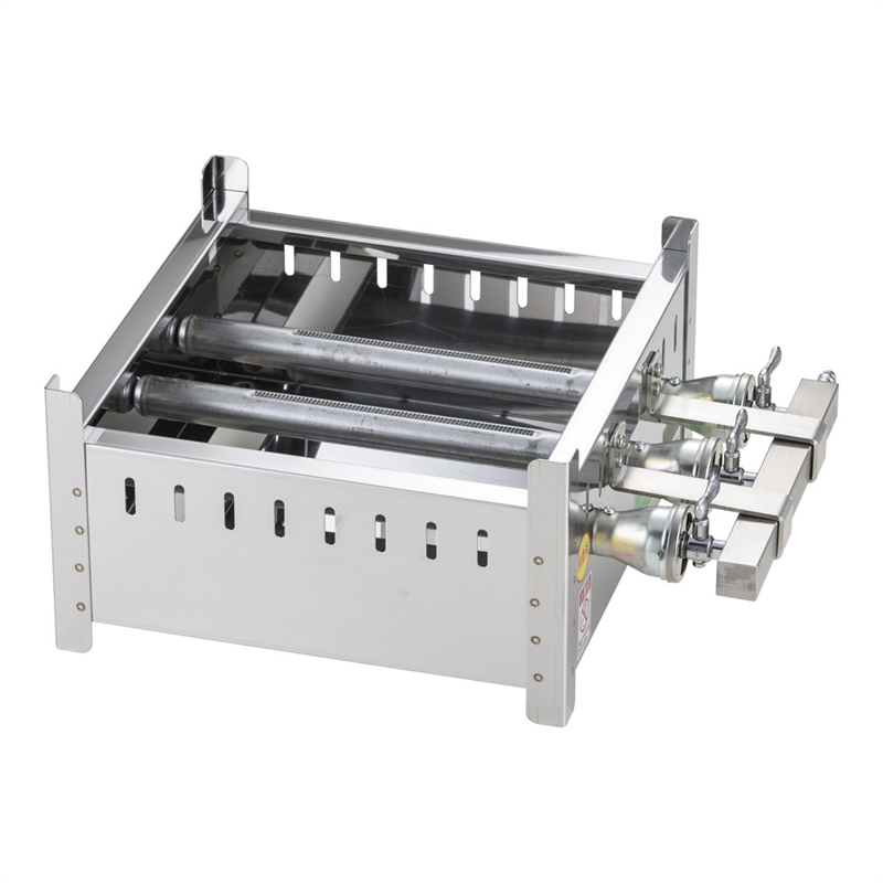 >SA18-0業務用角蒸器専用ガス台 30cm用 LPガス 1箱(ご注文単位1箱)【直送品】