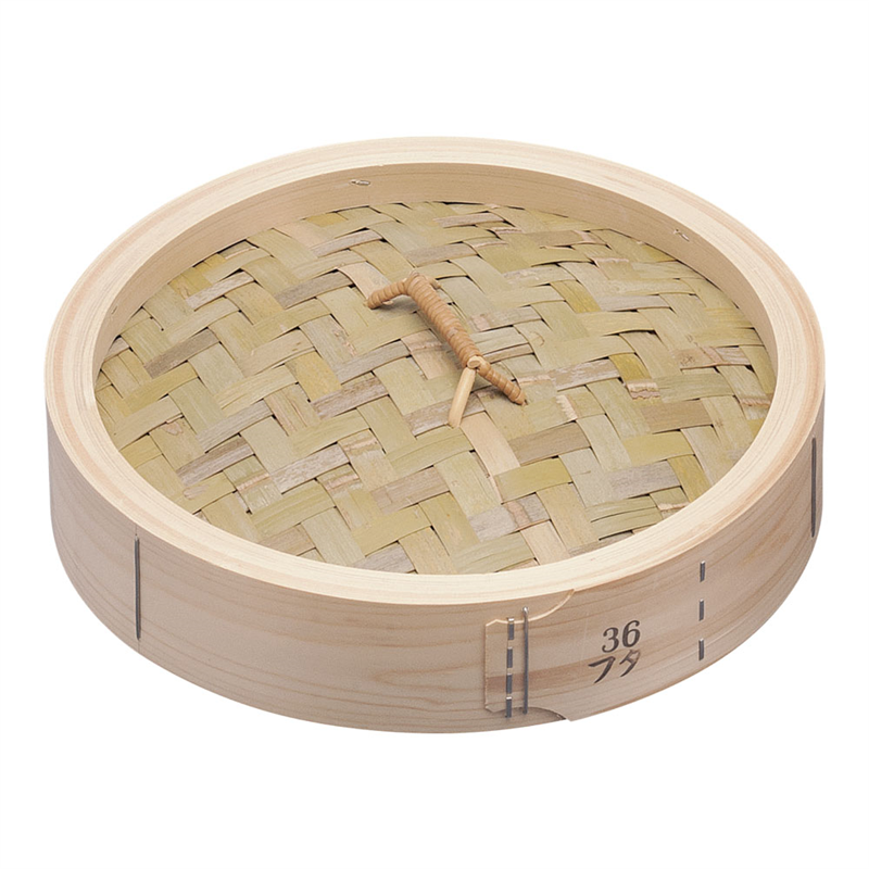 桧　中華セイロ　蓋　36cm  1個（ご注文単位1個）【直送品】