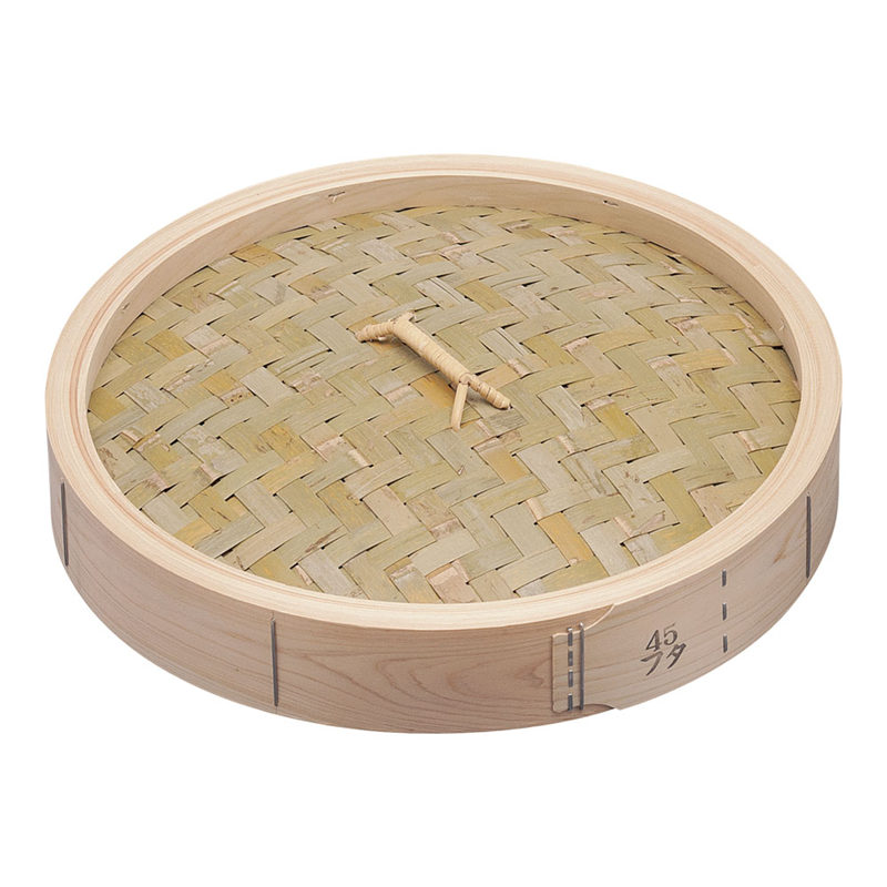 桧　中華セイロ　蓋　45cm  1個（ご注文単位1個）【直送品】