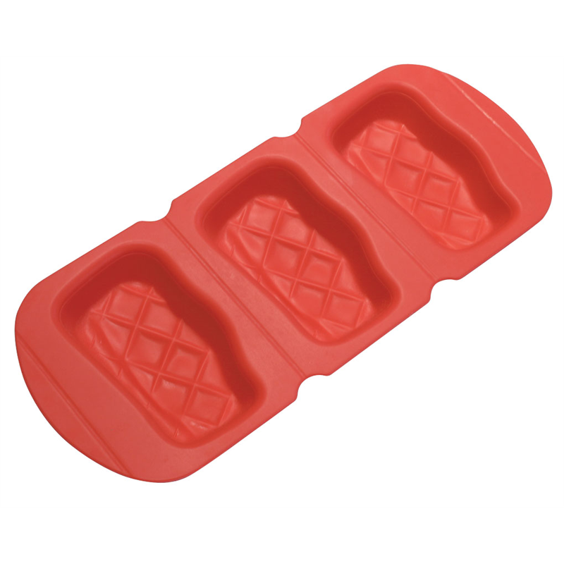 アサヒ　ソフト食シリコン型　肉型 AN-R　レッド 1袋（ご注文単位1袋）【直送品】