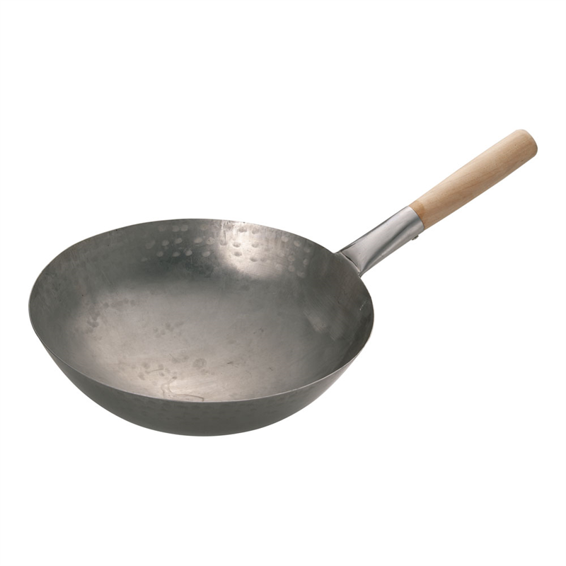 陳枝記 片手鉄鍋 13インチ WKI113 1個(ご注文単位1個)【直送品】