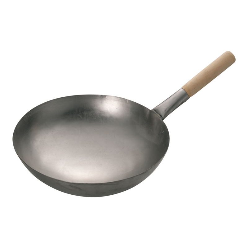 陳枝記 片手鉄鍋 14インチ WKI114 1個(ご注文単位1個)【直送品】