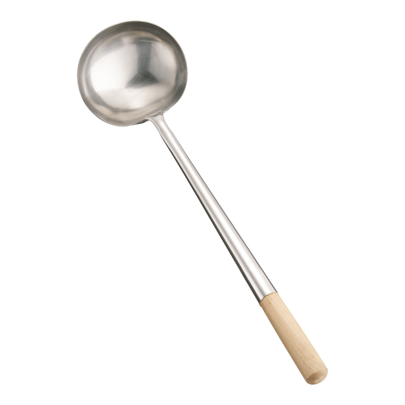 ステンレス中華お玉 特大 FL2010 1袋(ご注文単位1袋)【直送品】