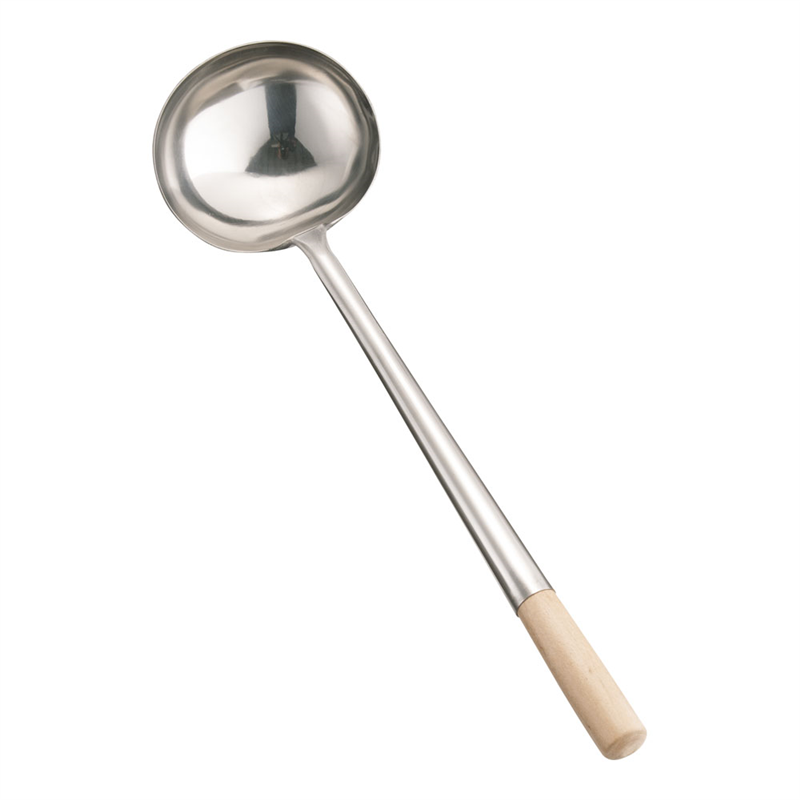 ステンレス中華お玉 大 FL2008 1袋(ご注文単位1袋)【直送品】