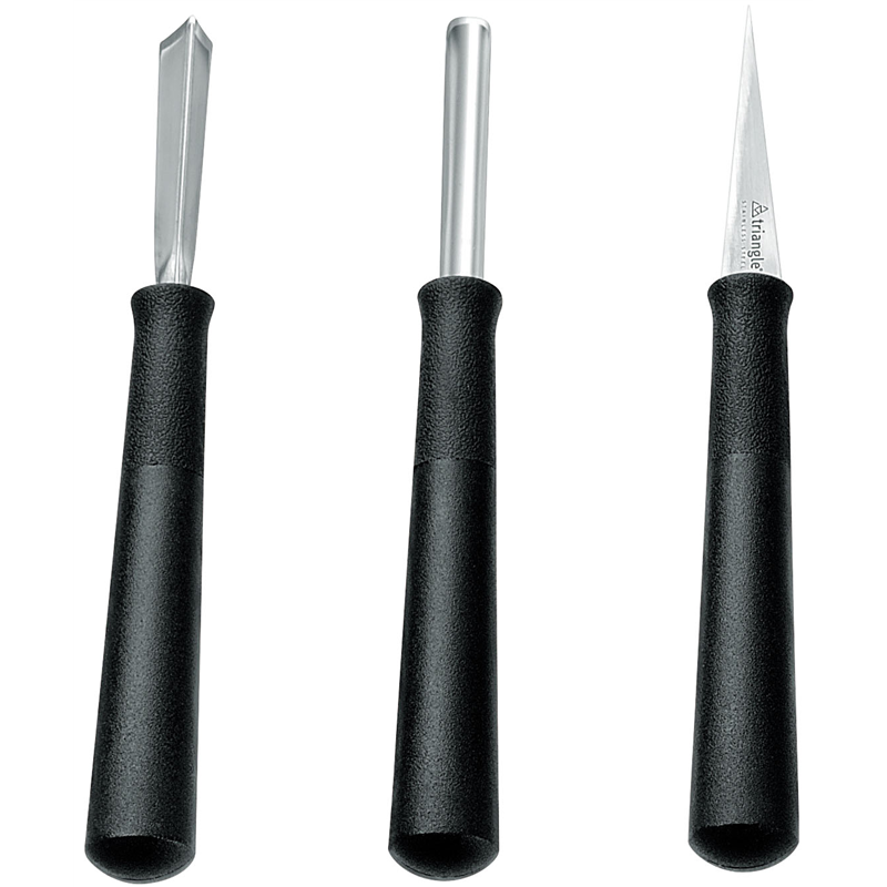 トライアングル　カービングツール オリジナルセット（3本組） 1箱（ご注文単位1箱）【直送品】