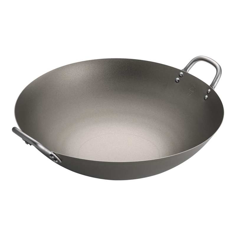 SA純チタン 中華鍋 33cm 1袋(ご注文単位1袋)【直送品】