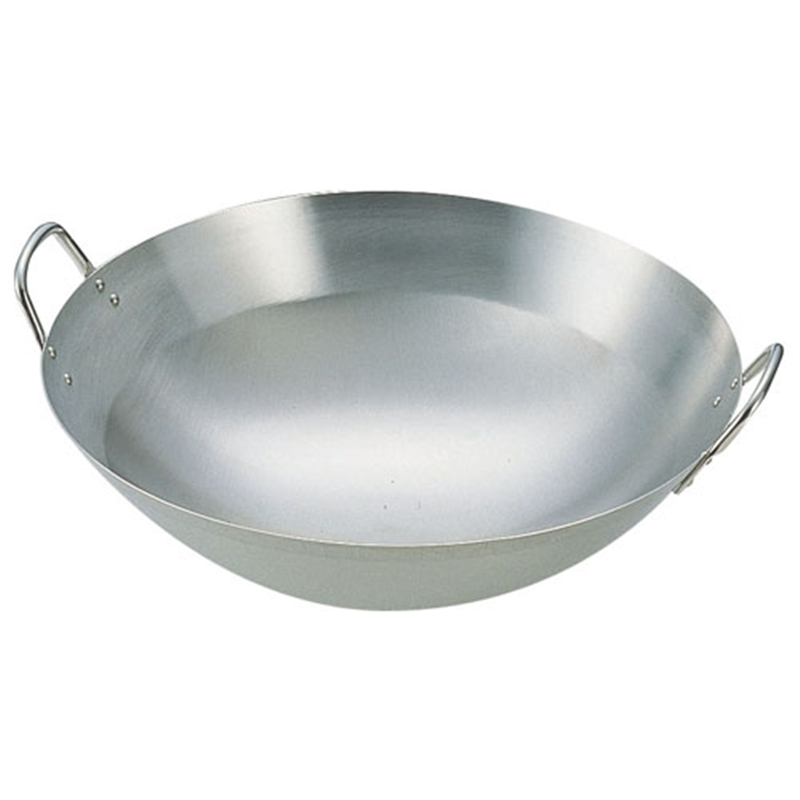 18-8　中華鍋　42cm  1袋（ご注文単位1袋）【直送品】