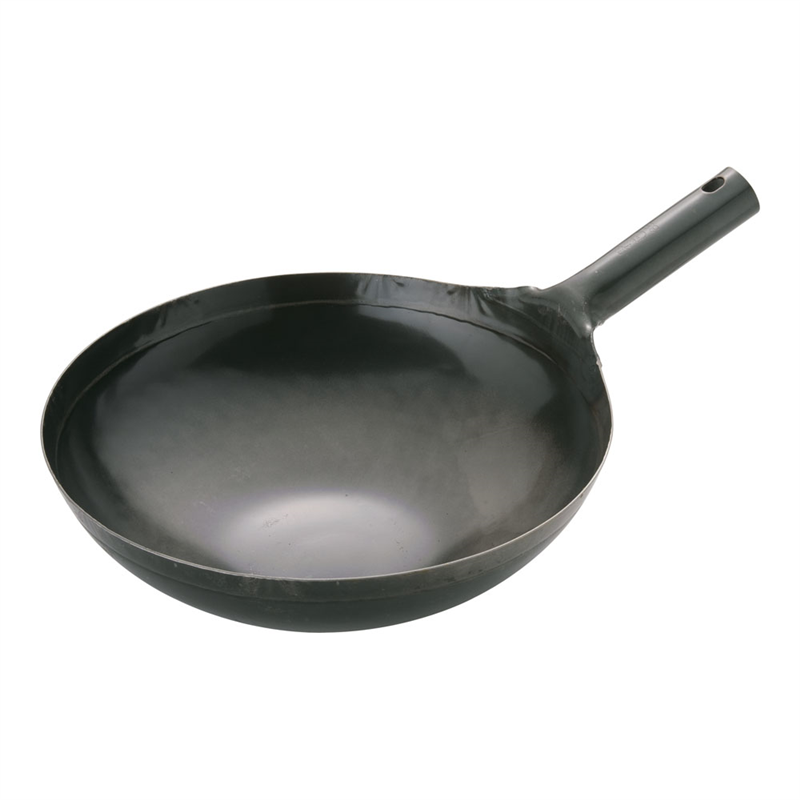 山田 鉄 打出片手中華鍋(板厚1.6mm) 33cm 1個(ご注文単位1個)【直送品】