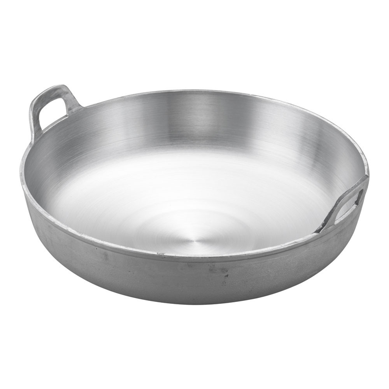 アルミイモノ 揚鍋 42cm 1袋(ご注文単位1袋)【直送品】