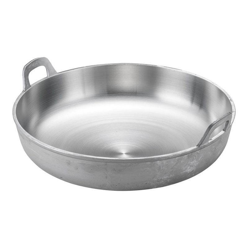 アルミイモノ 揚鍋 45cm 1袋(ご注文単位1袋)【直送品】