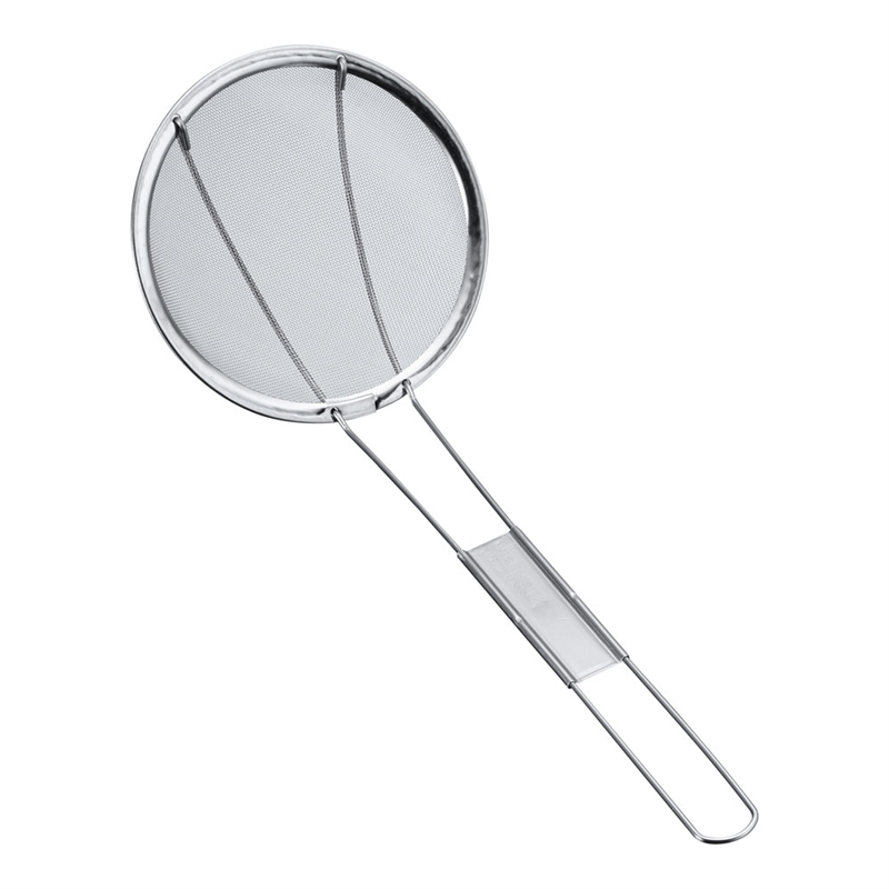 ステンレスシンプルカス揚げ 100mm(40メッシュ) 1袋(ご注文単位1袋)【直送品】