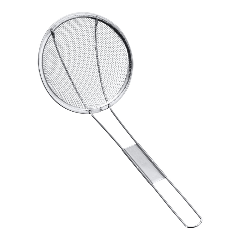 ステンレスシンプルカス揚げ 100mm(16メッシュ) 1袋(ご注文単位1袋)【直送品】