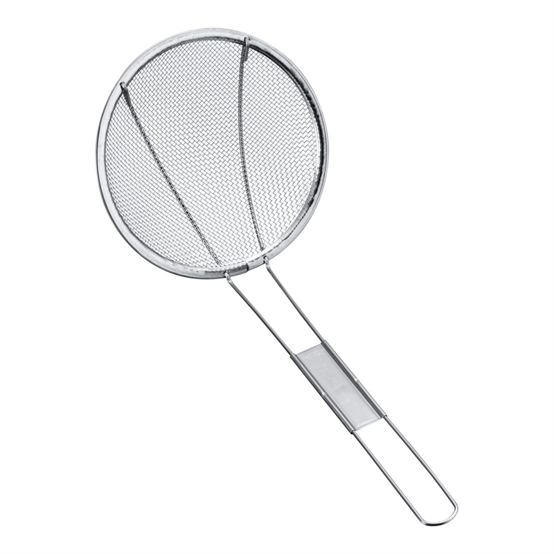 ステンレスシンプルカス揚げ 113mm(16メッシュ) 1袋(ご注文単位1袋)【直送品】