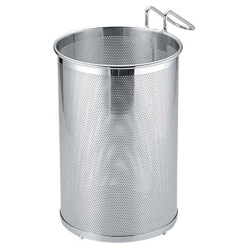 18-8パンチング　普及型スープ取りざる  1袋（ご注文単位1袋）【直送品】