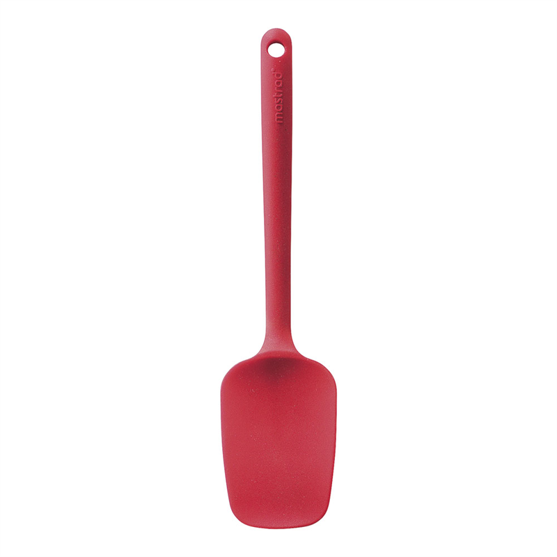 マストラッド　シリコンスパチュラスプーン F10415　レッド 1袋（ご注文単位1袋）【直送品】