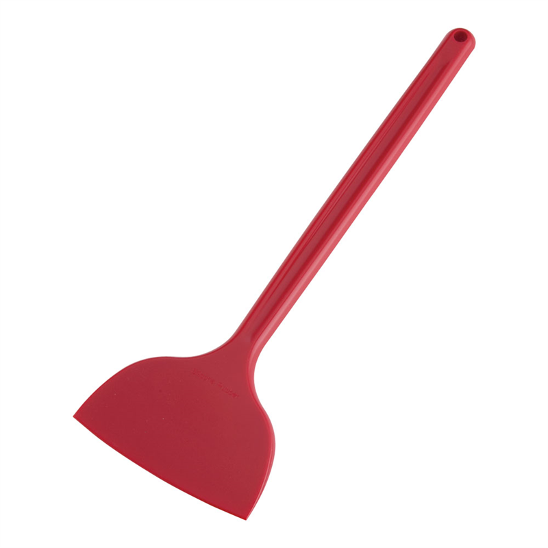 長柄シリコンクリーンヘラ 大 (ニュークリーンヘラ 大)赤 1袋(ご注文単位1袋)【直送品】