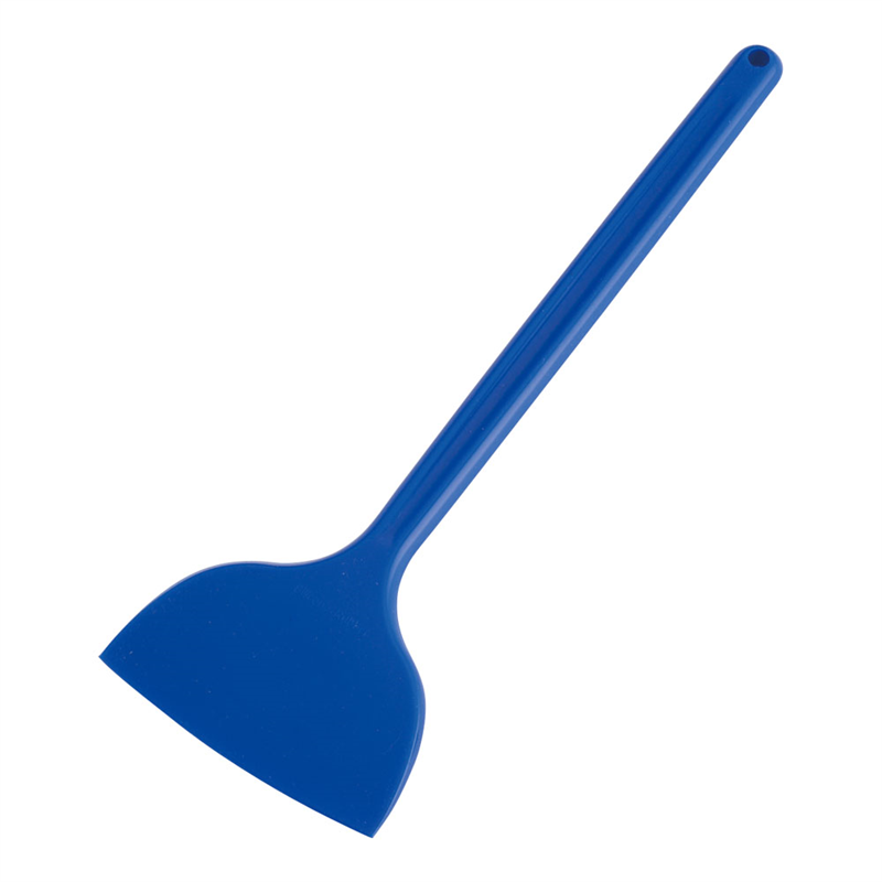 長柄シリコンクリーンヘラ 大 (ニュークリーンヘラ 大)青 1袋(ご注文単位1袋)【直送品】