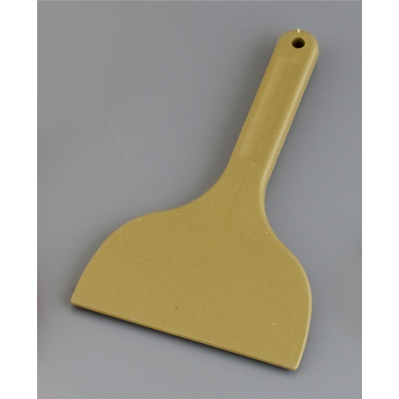 MPF　カラーシリコンスクレイパー MP-LS-H　大　短柄　黄 1袋（ご注文単位1袋）【直送品】