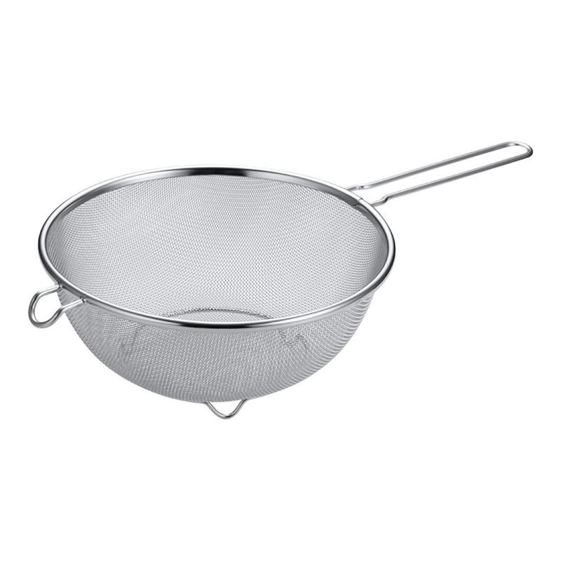 18-8シェイプライン　足付ストレーナー 21cm 1袋（ご注文単位1袋）【直送品】