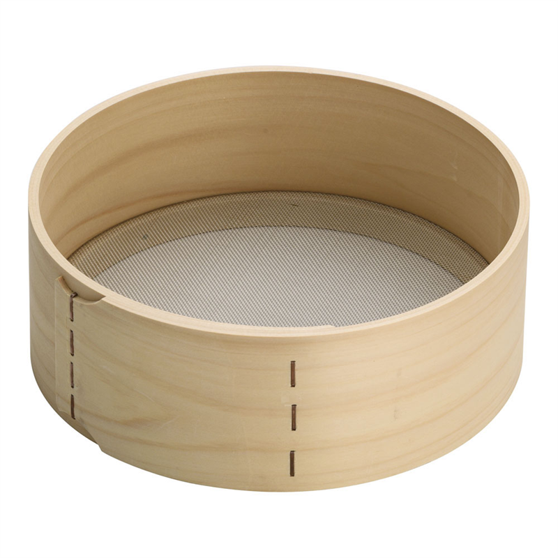 木枠粉フルイ　中目（24メッシュ） 7寸 1個（ご注文単位1個）【直送品】