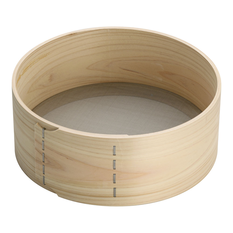 木枠そば粉フルイ（60メッシュ） 8寸 1個（ご注文単位1個）【直送品】