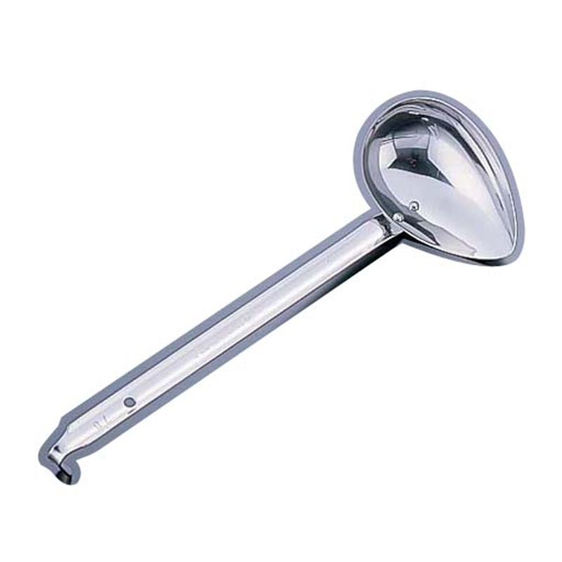 18-8　横口レードル　左利き用 30cc 1袋（ご注文単位1袋）【直送品】