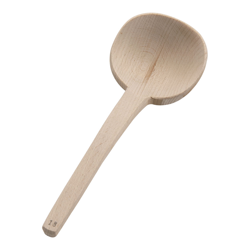 ブナ製汁杓子 18cm 1個(ご注文単位1個)【直送品】