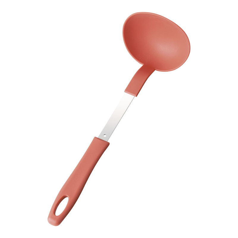 耐熱抗菌お玉 小　赤 1袋（ご注文単位1袋）【直送品】