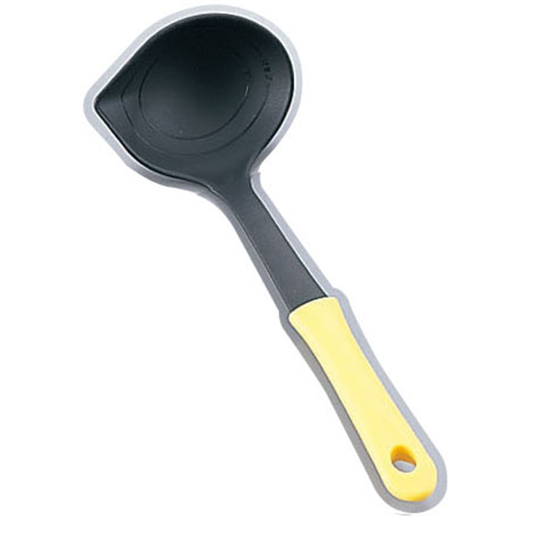 ミニキッチン　ナイロン計量レードル 黄 1袋（ご注文単位1袋）【直送品】