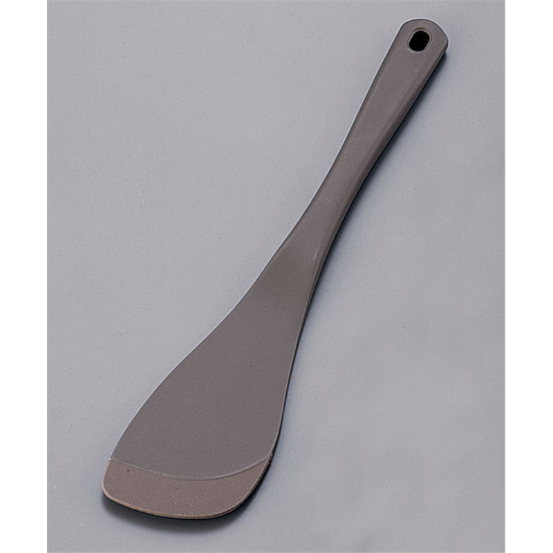 シリコーン　コンビスパチュラ Lサイズ　ブラウン 1袋（ご注文単位1袋）【直送品】