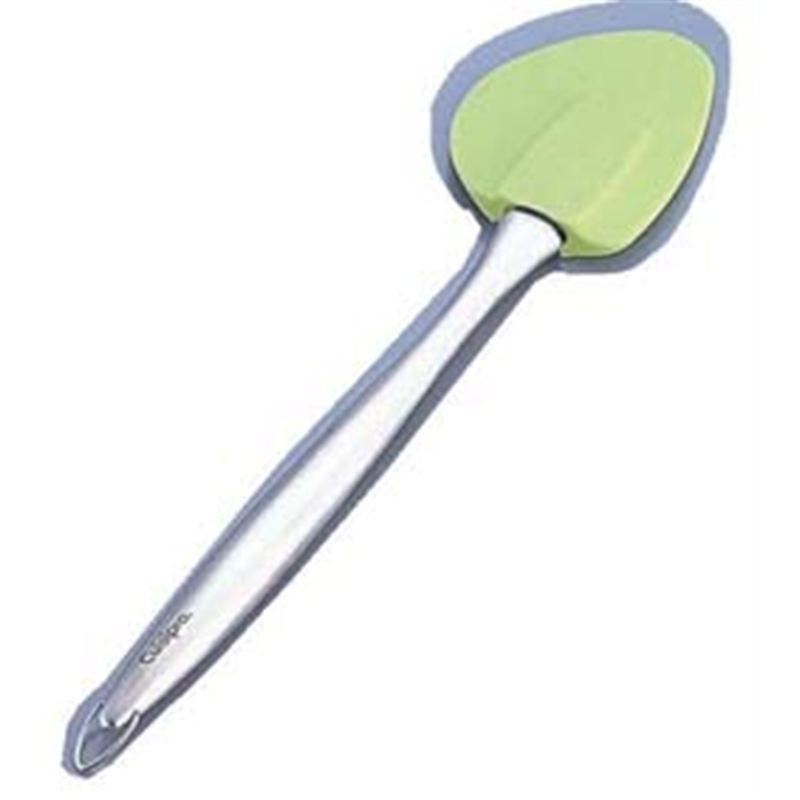 クイジプロ　シリコンスパチュラ 74-682704　グリーン 1袋（ご注文単位1袋）【直送品】