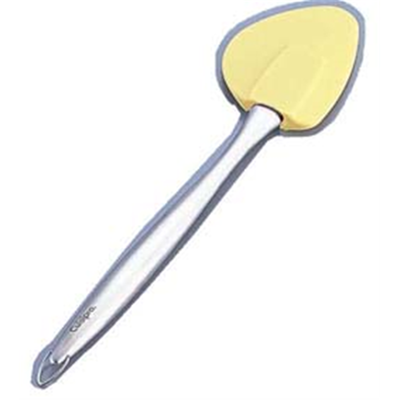 クイジプロ　シリコンスパチュラ 74-682717　イエロー 1袋（ご注文単位1袋）【直送品】