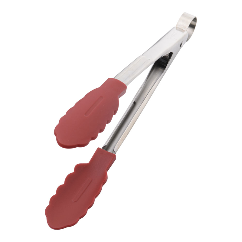 クイジプロ　シリコン万能トング　レッド 9.5インチ74-708605 1袋（ご注文単位1袋）【直送品】