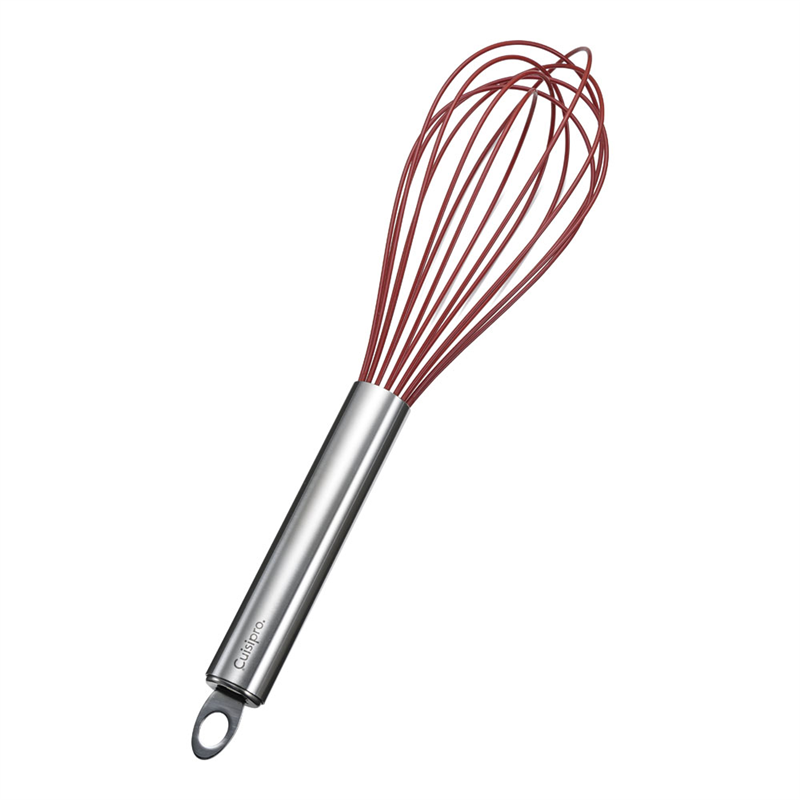 クイジプロ シリコン バルーン・ウィスク 74-695205 レッド 1個(ご注文単位1個)【直送品】