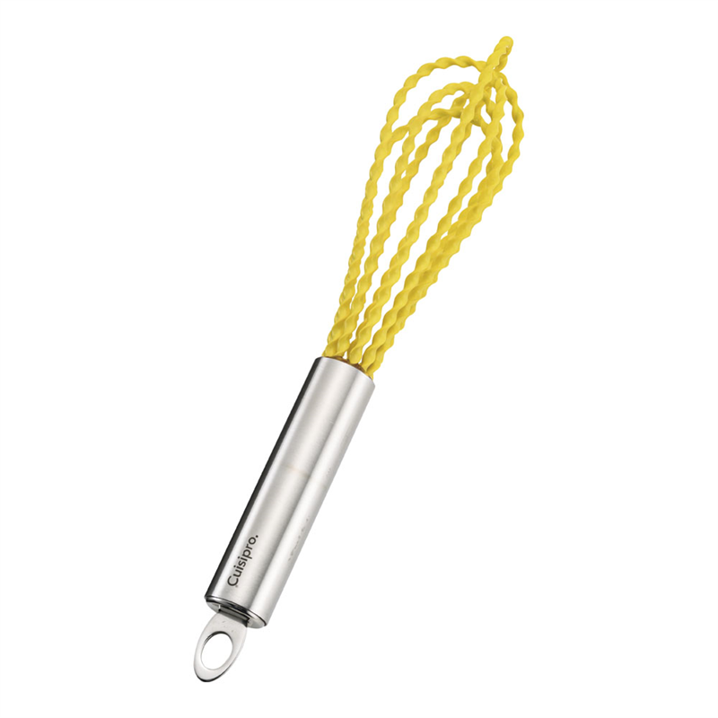 クイジプロ シリコン ツイスト・ウィスク 74-767117 イエロー 1個(ご注文単位1個)【直送品】