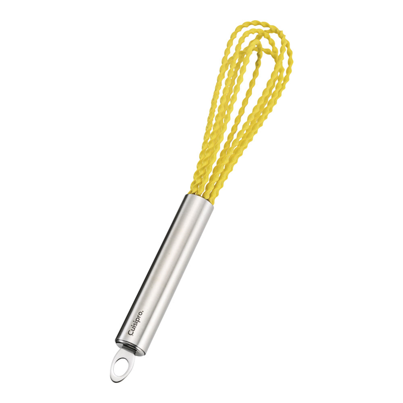 クイジプロ シリコン ツイスト・ウィスク 74-767317 イエロー 1個(ご注文単位1個)【直送品】