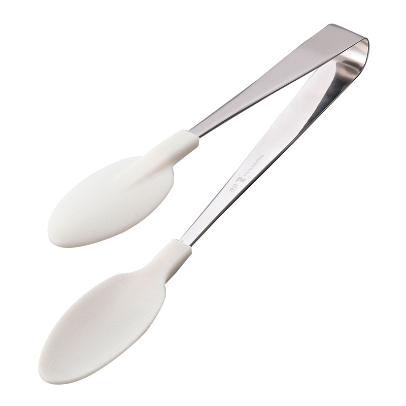 TKG やわらかキャッチトング ホワイト 1袋(ご注文単位1袋)【直送品】