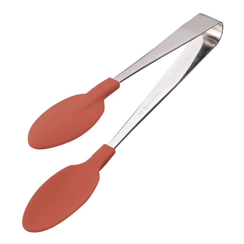 TKG やわらかキャッチトング レッド 1袋(ご注文単位1袋)【直送品】