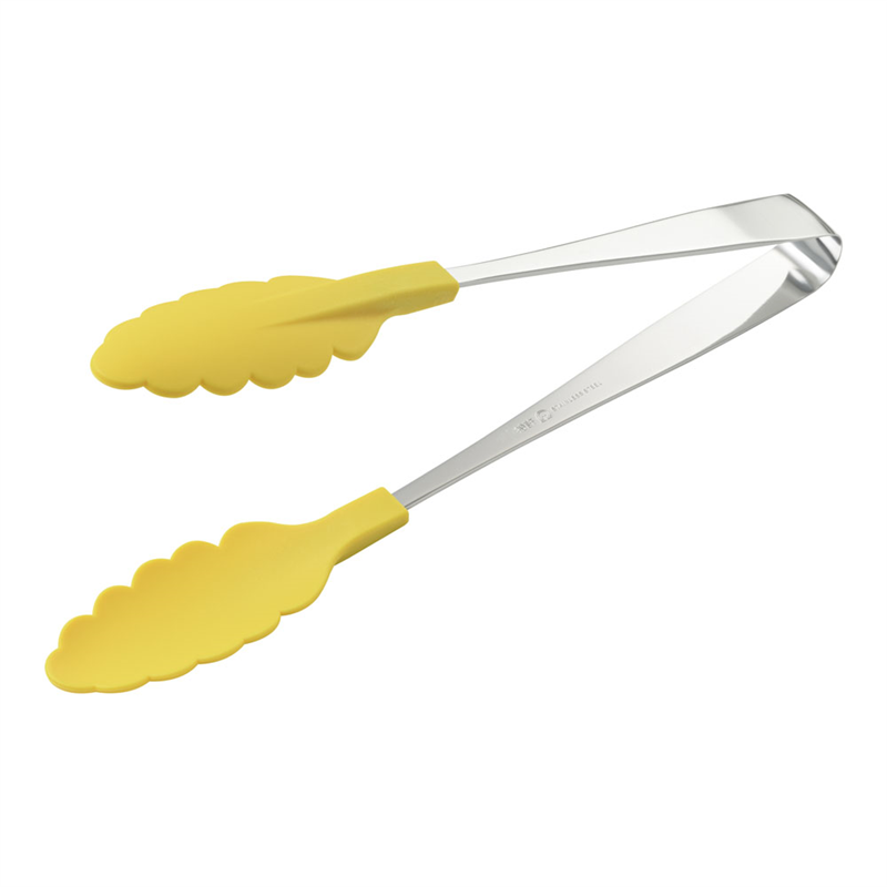 抗菌　耐熱カラフルトング イエロー 1袋（ご注文単位1袋）【直送品】