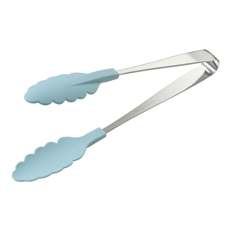 抗菌　耐熱カラフルトング アイスブルー 1袋（ご注文単位1袋）【直送品】