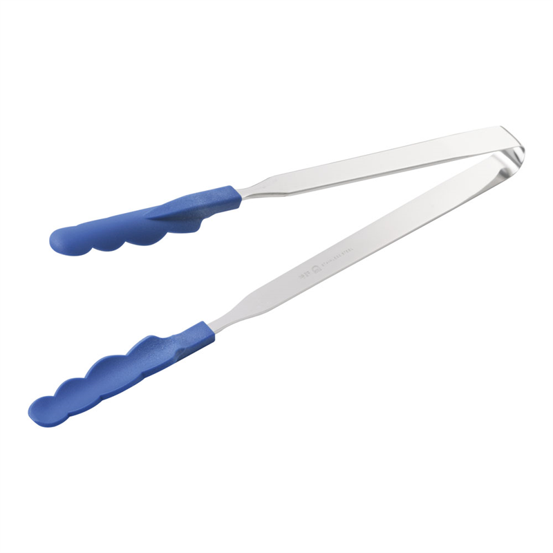 Nライン抗菌耐熱カラートング GF　ブルー 1袋（ご注文単位1袋）【直送品】