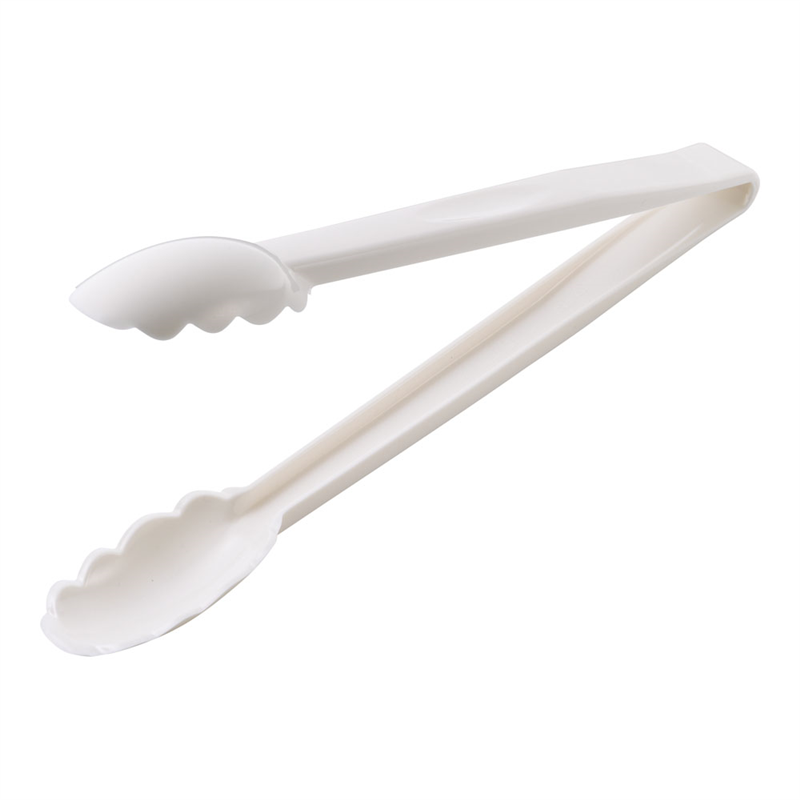 キャンブロ　ポリカーボスキャロップトング 12TGS　ホワイト 1個（ご注文単位1個）【直送品】