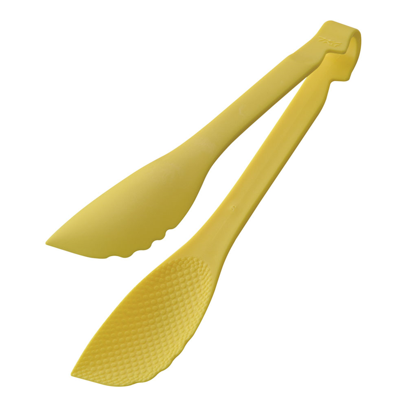 TKGマジックサービングトング 20cm　イエロー 1袋（ご注文単位1袋）【直送品】