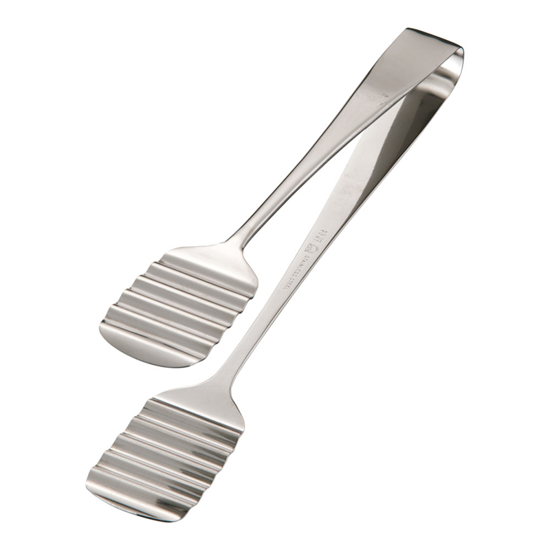 18-0ケーキトング 厚口 特大 1袋(ご注文単位1袋)【直送品】