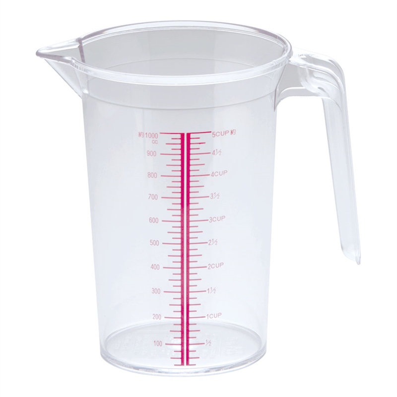 ポリカーボネイト　メジャーカップ 1L 1袋（ご注文単位1袋）【直送品】