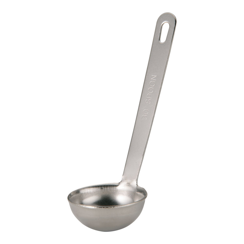 SW18-8極厚レードル計量スプーン 30スプーン 1袋(ご注文単位1袋)【直送品】
