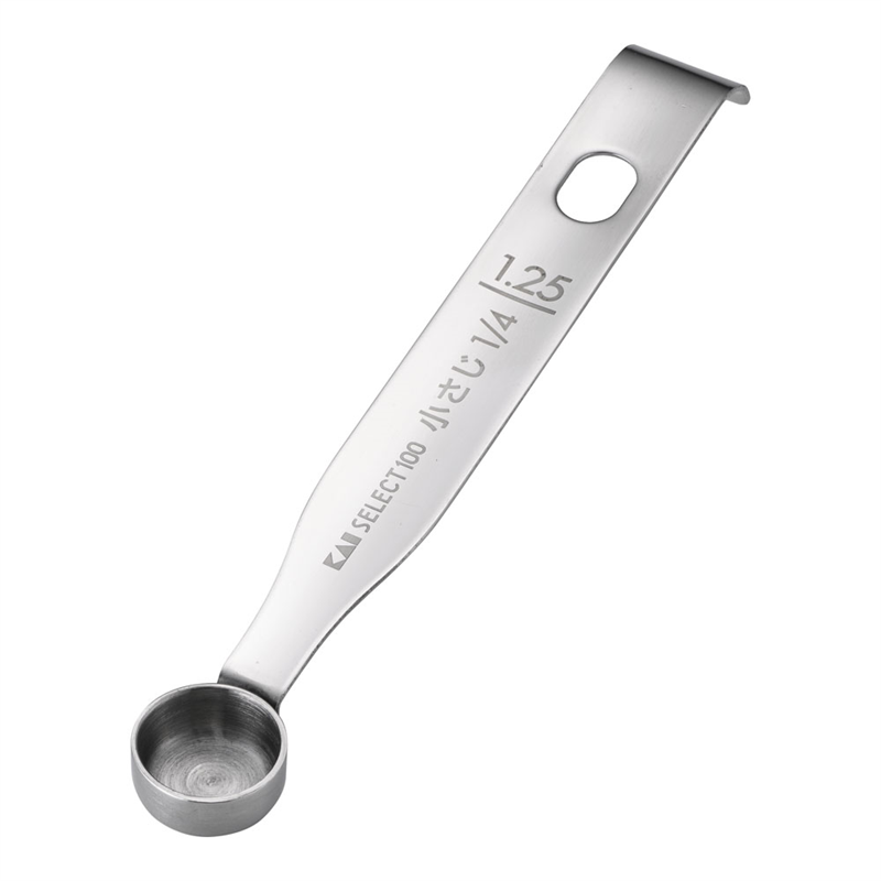 18-8計量スプーン 1.25ml DH-3124 1袋(ご注文単位1袋)【直送品】